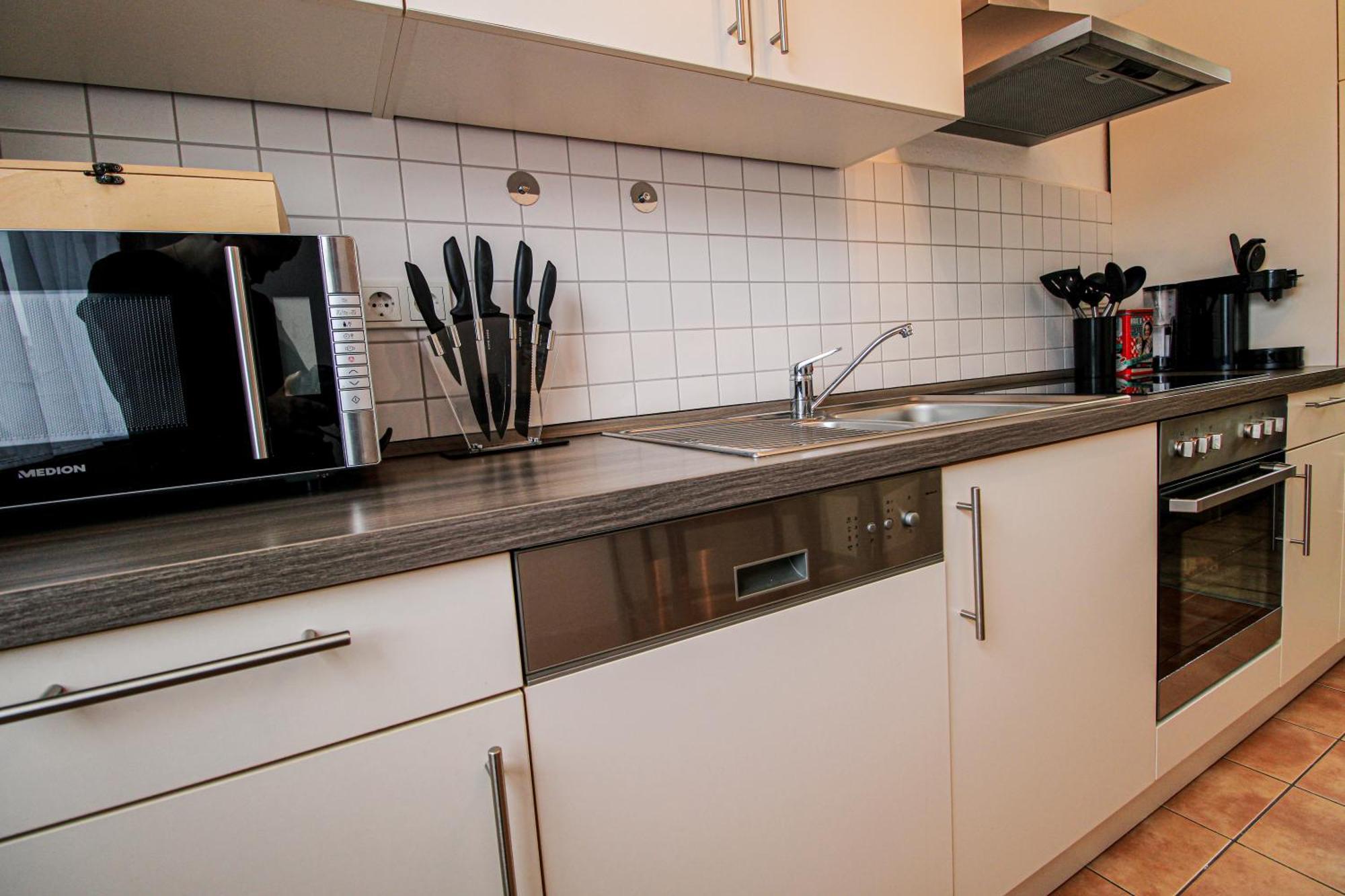 Moderne Fewo Sky Netflix Terrasse Burgblick Boxspringbett Waschtrockner Bullay Exterior photo